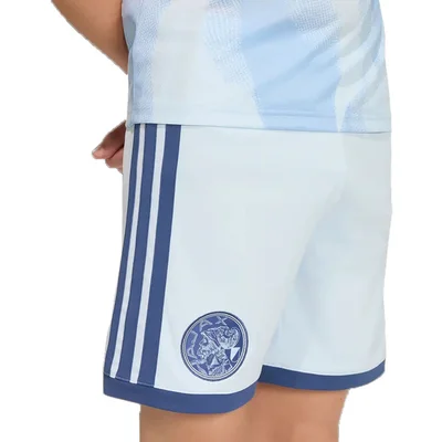 Ajax 3e broekje kids 2026/2027 (blauw met donkerblauw)