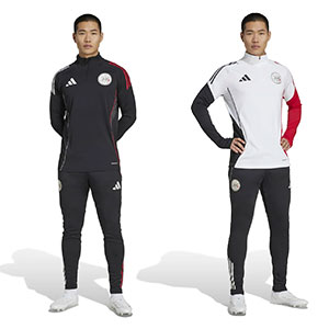 Ajax trainingspak 2025/2026 zwart met rode accenten